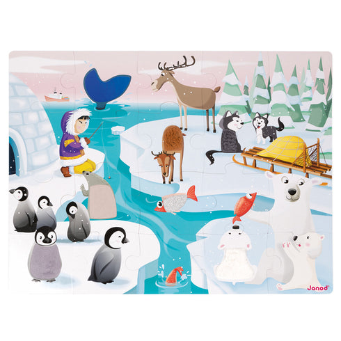 JANOD - Tactile Puzzle - Ice